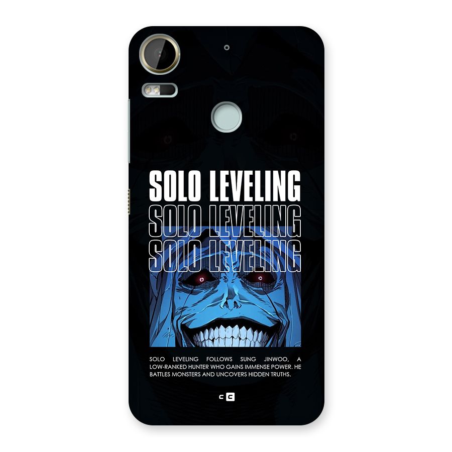 Solo Leveling Typo Back Case for Desire 10 Pro