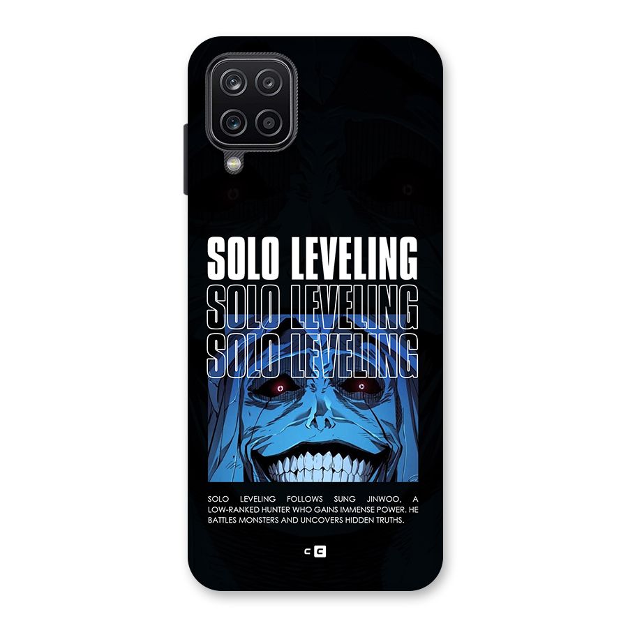 Solo Leveling Typo Back Case for Galaxy A12