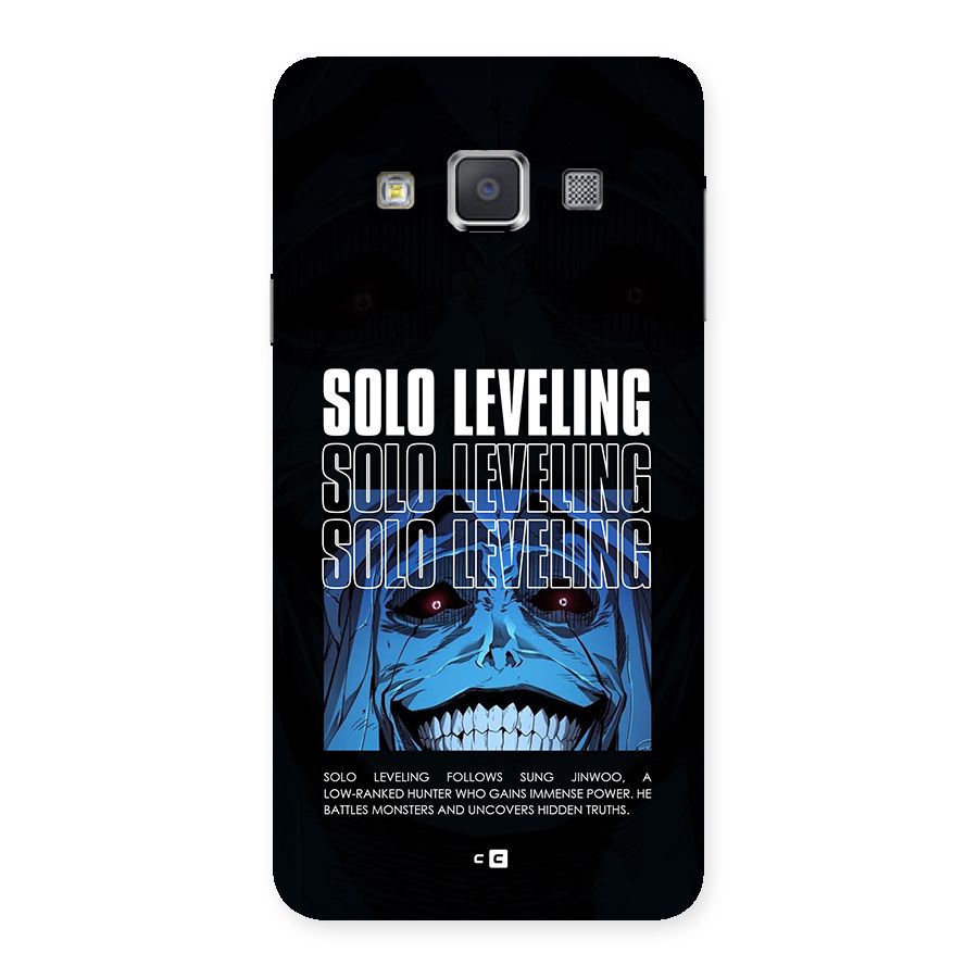 Solo Leveling Typo Back Case for Galaxy A3