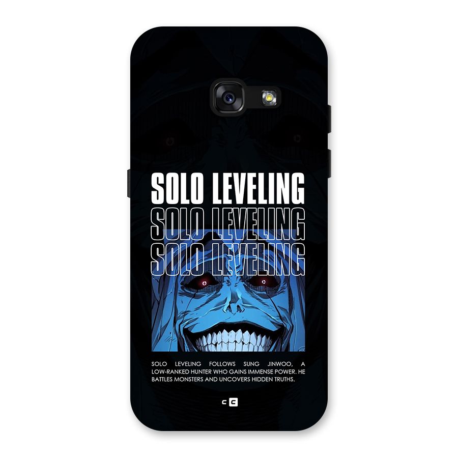 Solo Leveling Typo Back Case for Galaxy A3 (2017)