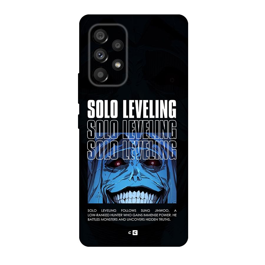 Solo Leveling Typo Back Case for Galaxy A53 5G