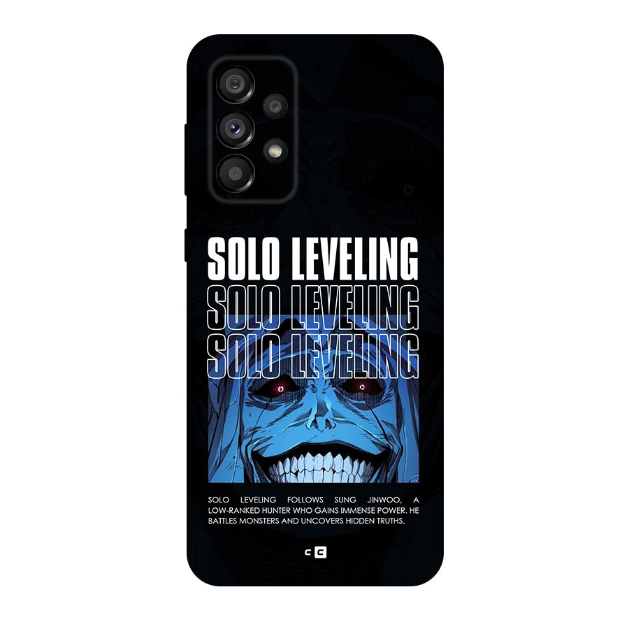 Solo Leveling Typo Back Case for Galaxy A73 5G