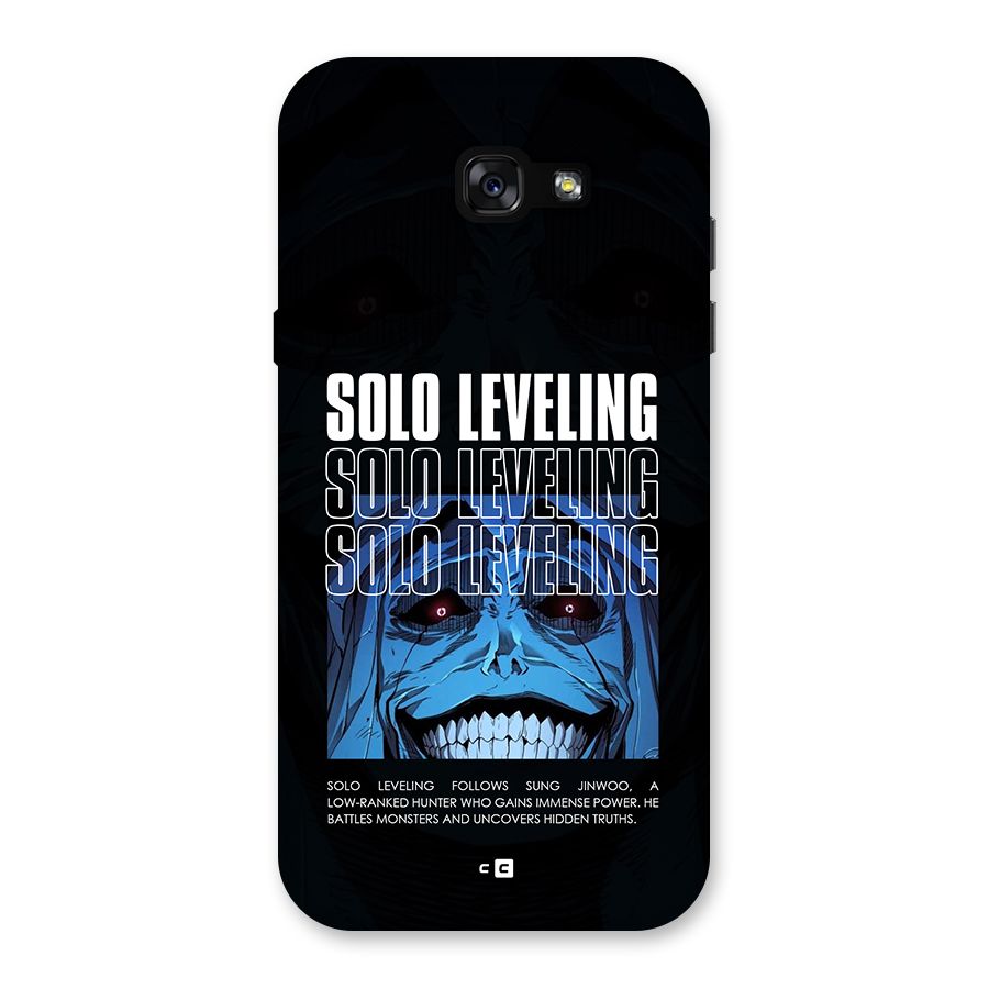 Solo Leveling Typo Back Case for Galaxy A7 (2017)