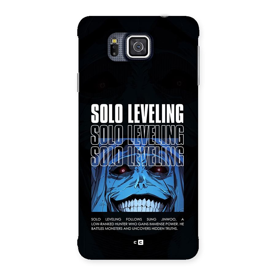 Solo Leveling Typo Back Case for Galaxy Alpha