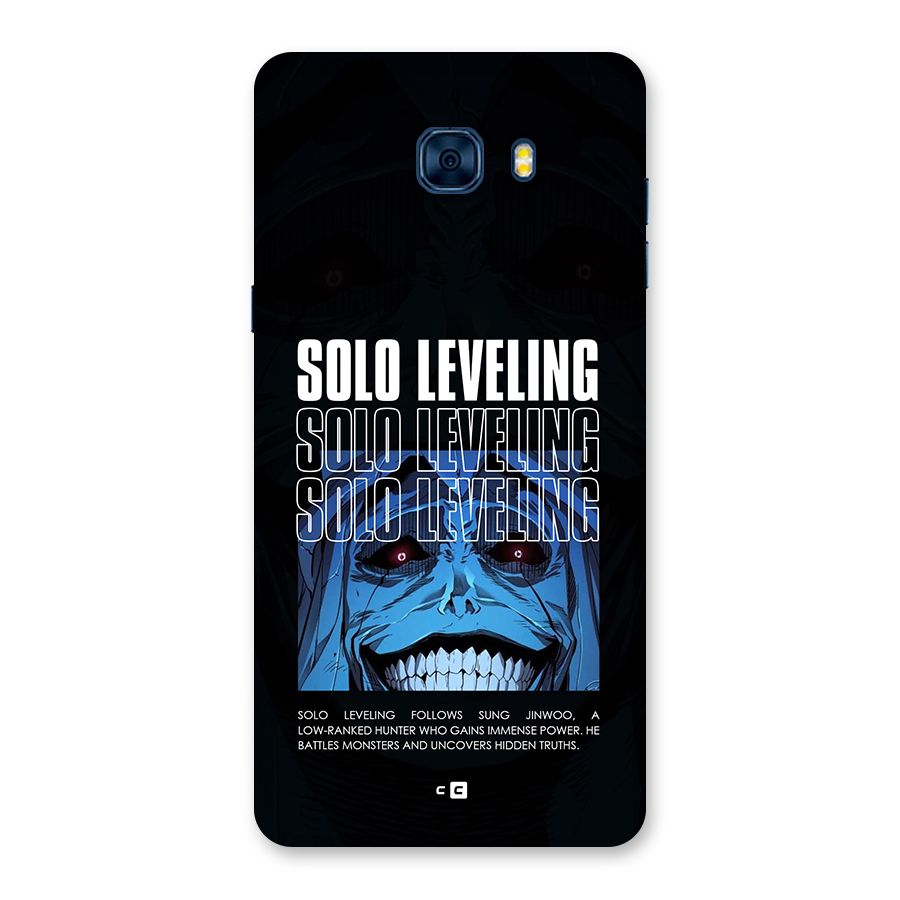 Solo Leveling Typo Back Case for Galaxy C7 Pro