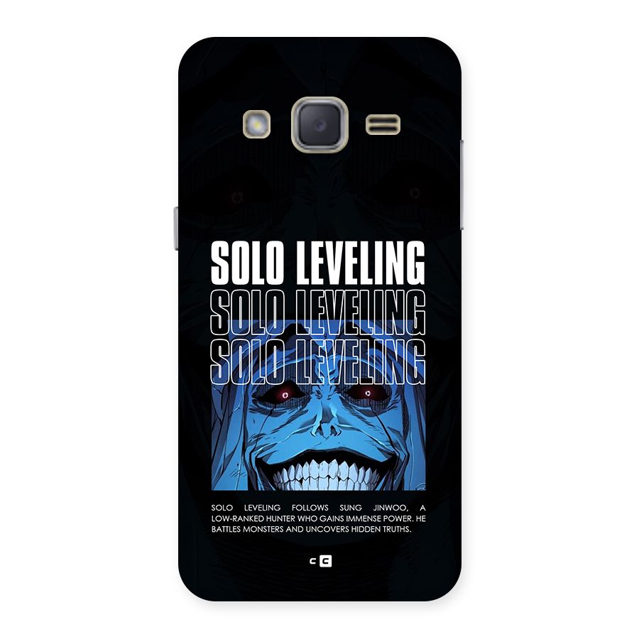 Solo Leveling Typo Back Case for Galaxy J2