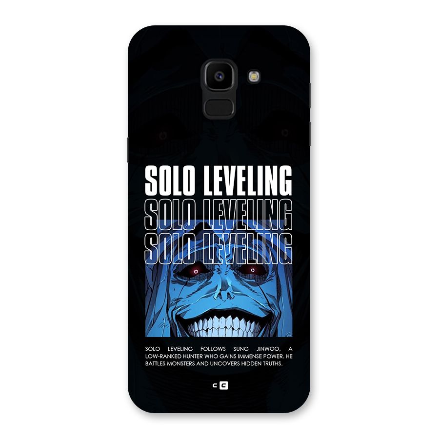 Solo Leveling Typo Back Case for Galaxy J6