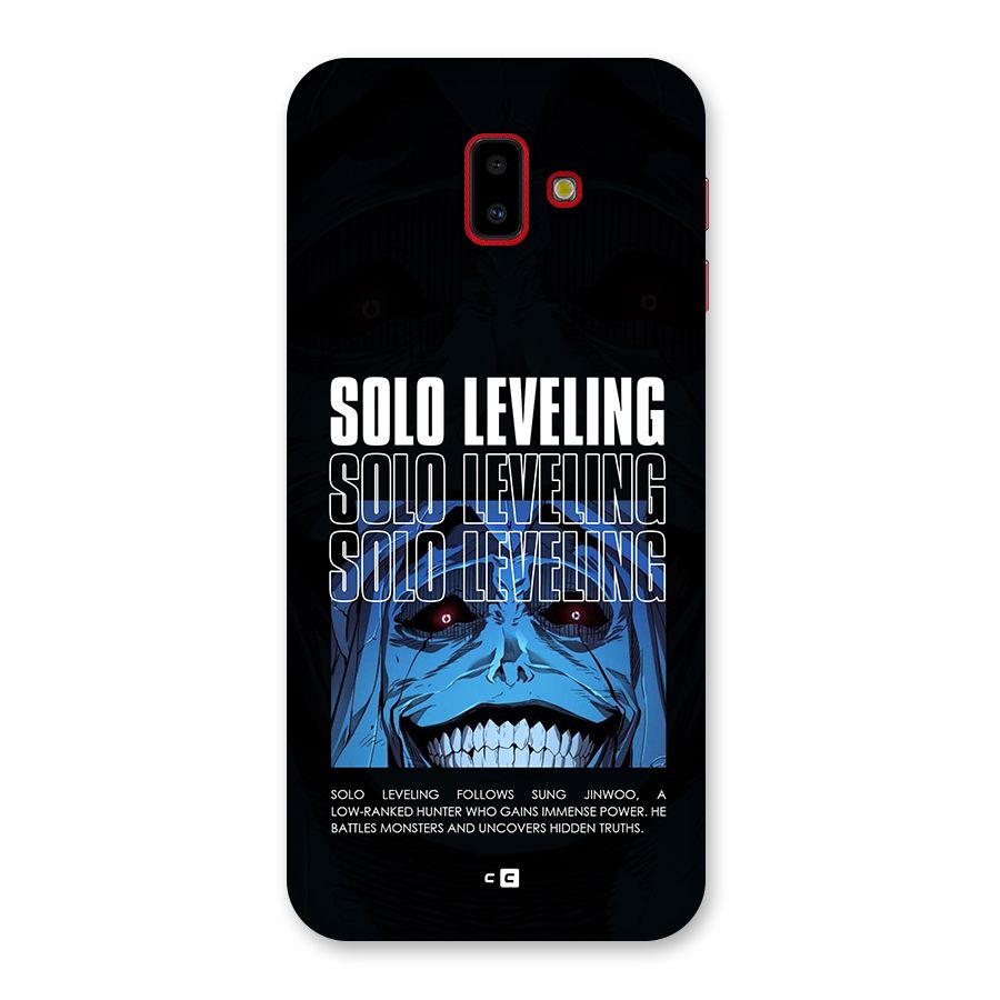 Solo Leveling Typo Back Case for Galaxy J6 Plus