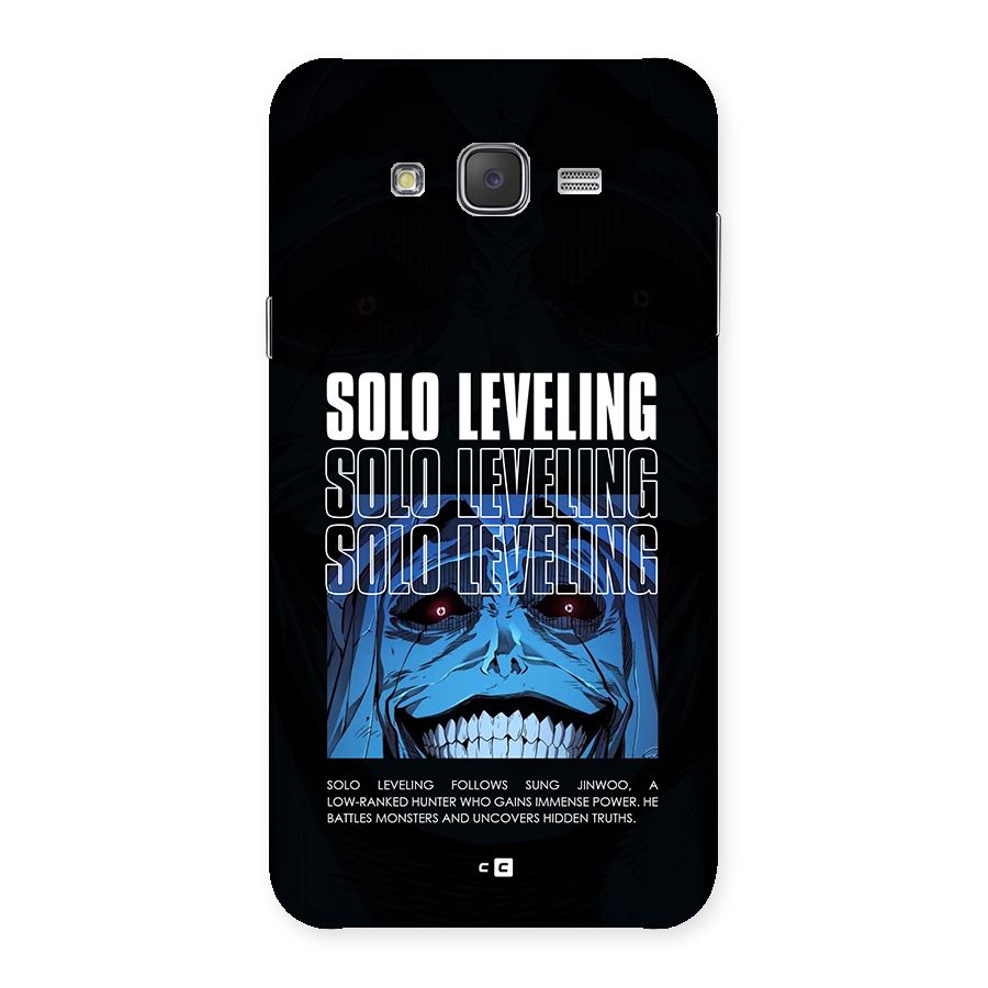 Solo Leveling Typo Back Case for Galaxy J7