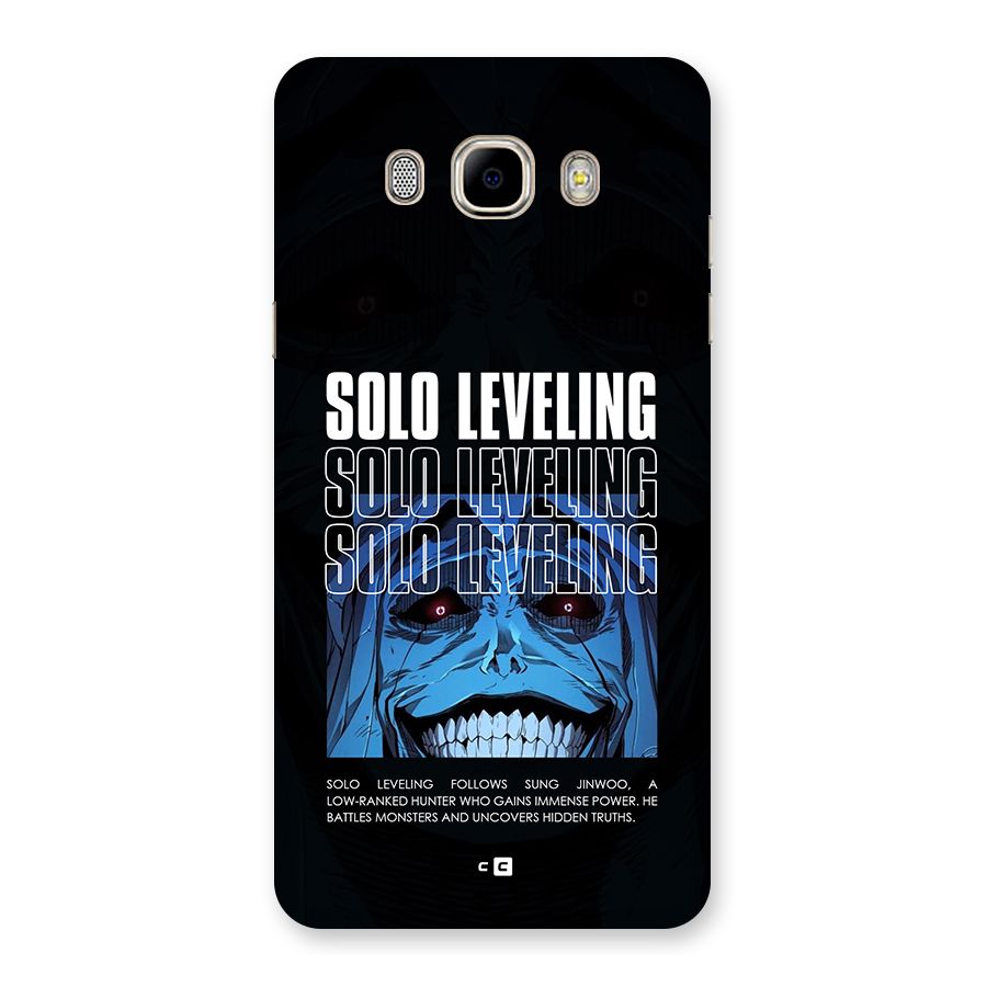 Solo Leveling Typo Back Case for Galaxy J7 2016