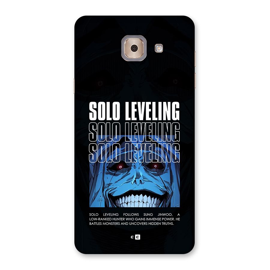 Solo Leveling Typo Back Case for Galaxy J7 Max