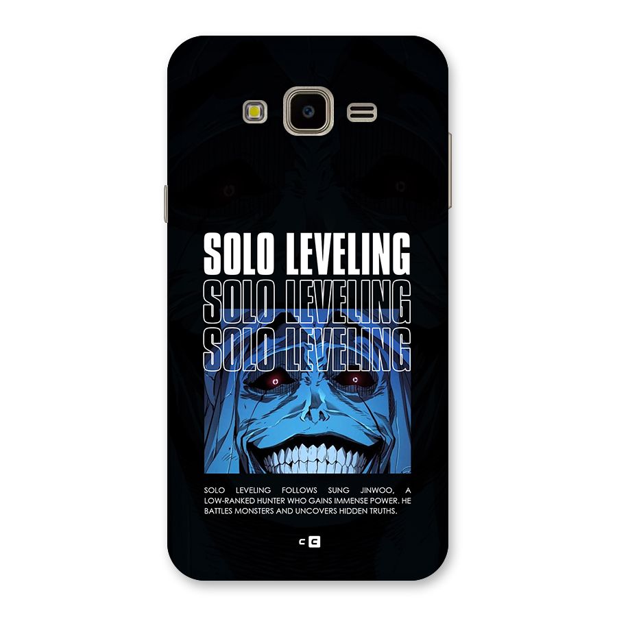 Solo Leveling Typo Back Case for Galaxy J7 Nxt