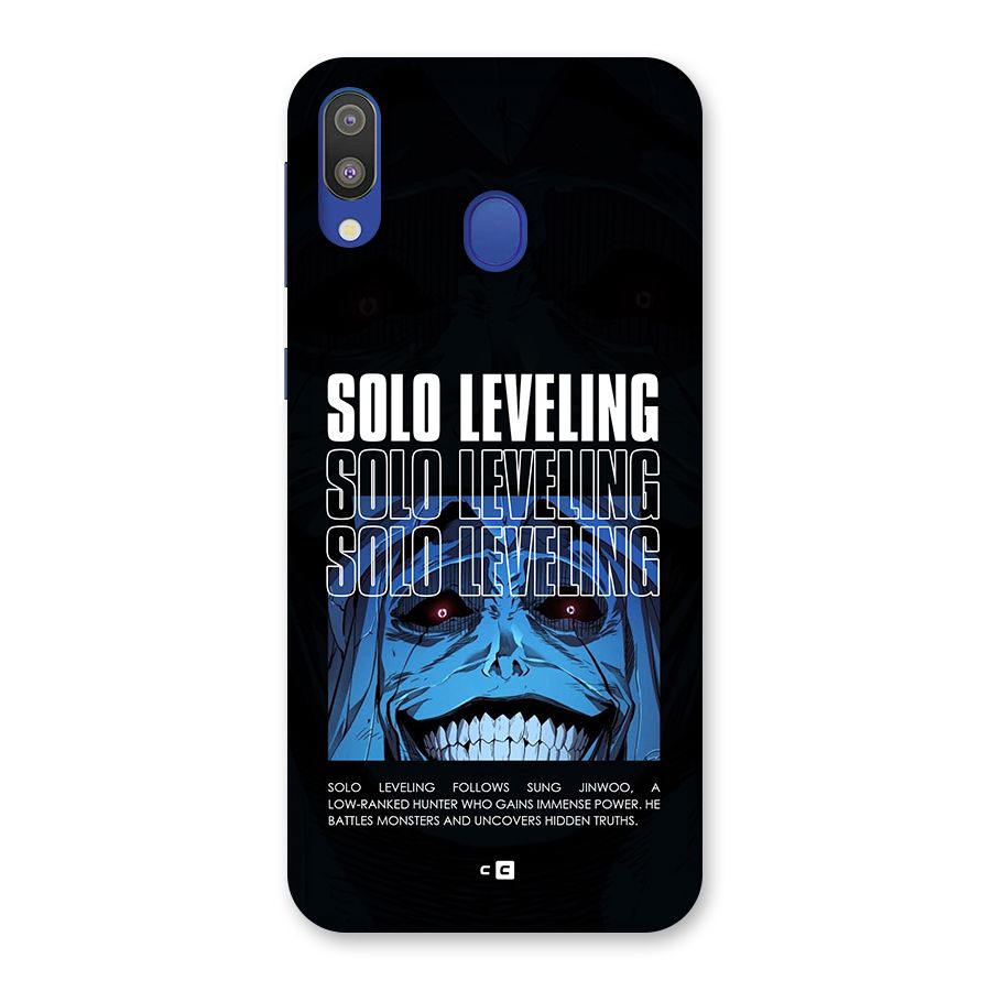 Solo Leveling Typo Back Case for Galaxy M20