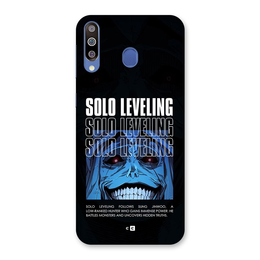 Solo Leveling Typo Back Case for Galaxy M30