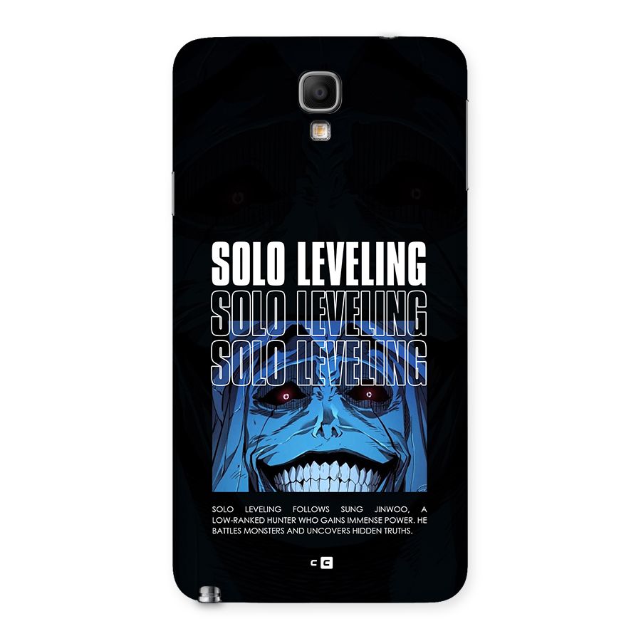 Solo Leveling Typo Back Case for Galaxy Note 3 Neo