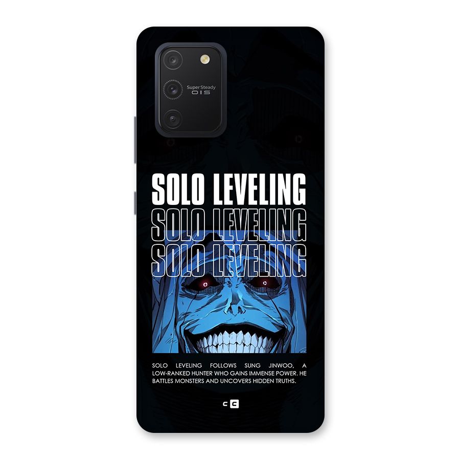 Solo Leveling Typo Back Case for Galaxy S10 Lite
