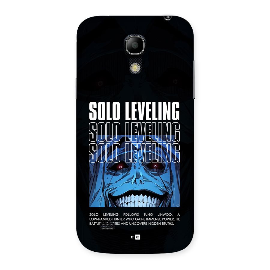Solo Leveling Typo Back Case for Galaxy S4 Mini