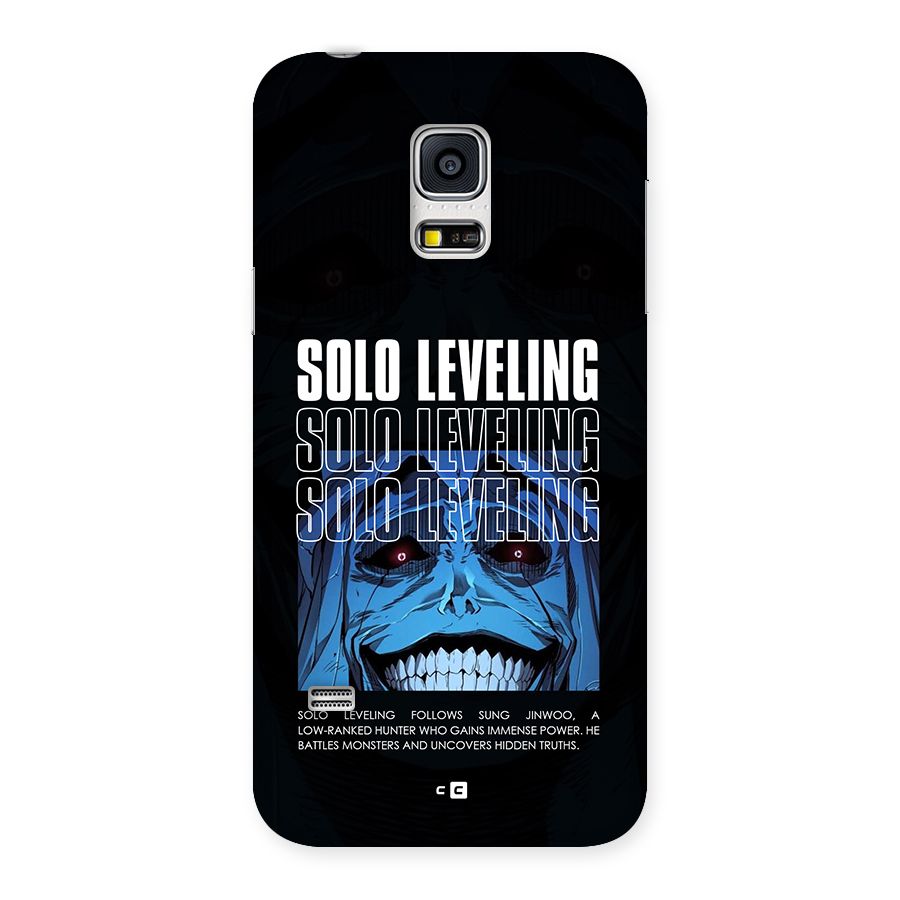 Solo Leveling Typo Back Case for Galaxy S5 Mini
