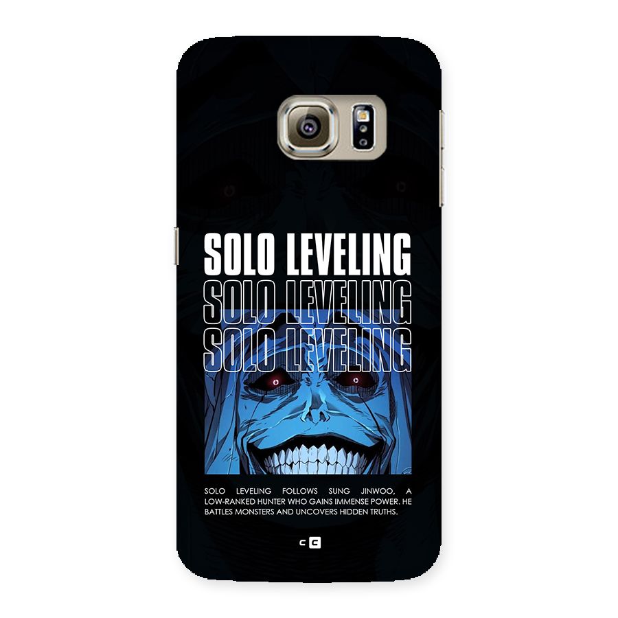 Solo Leveling Typo Back Case for Galaxy S6 edge