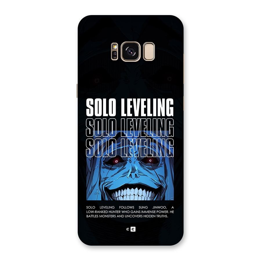 Solo Leveling Typo Back Case for Galaxy S8 Plus