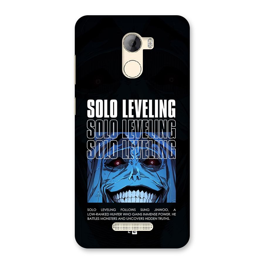 Solo Leveling Typo Back Case for Gionee A1 LIte