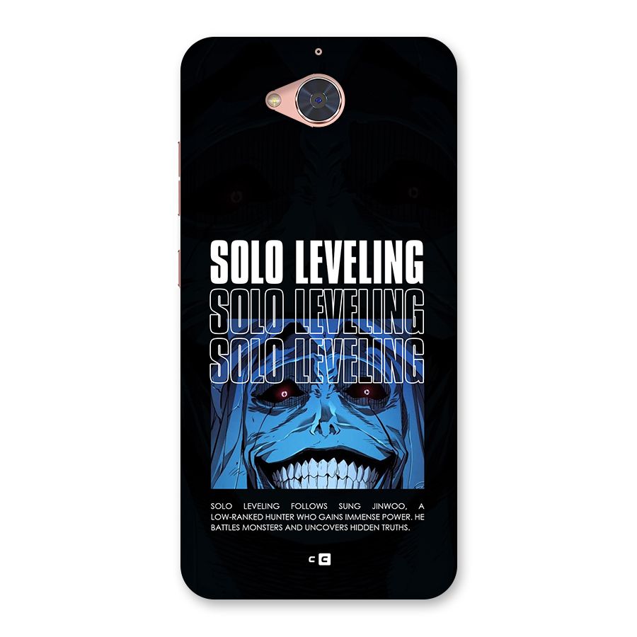 Solo Leveling Typo Back Case for Gionee S6 Pro