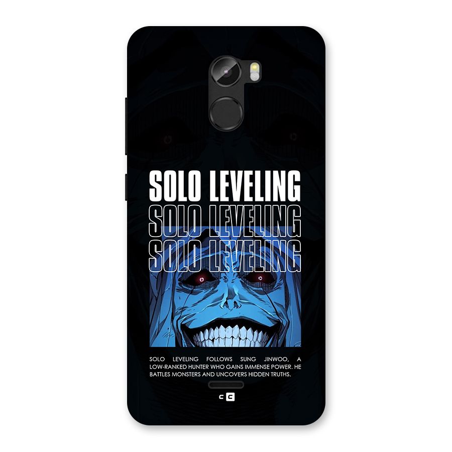 Solo Leveling Typo Back Case for Gionee X1
