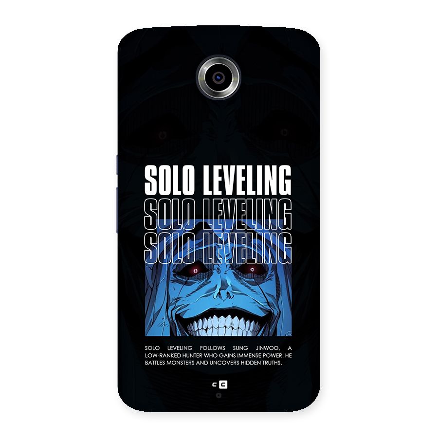 Solo Leveling Typo Back Case for Google Nexus 6