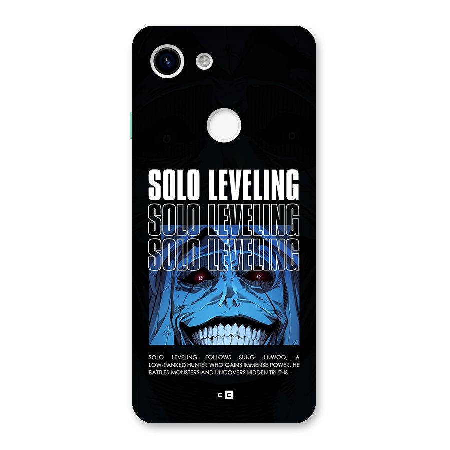 Solo Leveling Typo Back Case for Google Pixel 3