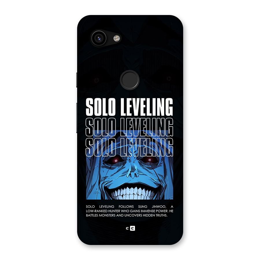 Solo Leveling Typo Back Case for Google Pixel 3a