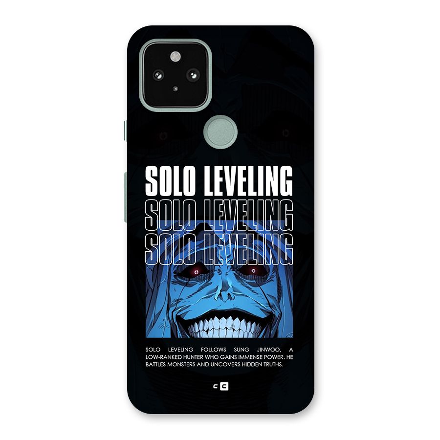 Solo Leveling Typo Back Case for Google Pixel 5