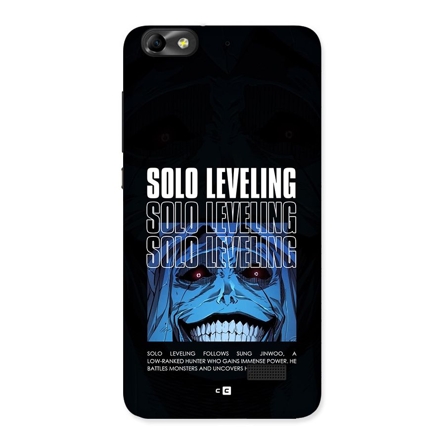 Solo Leveling Typo Back Case for Honor 4C