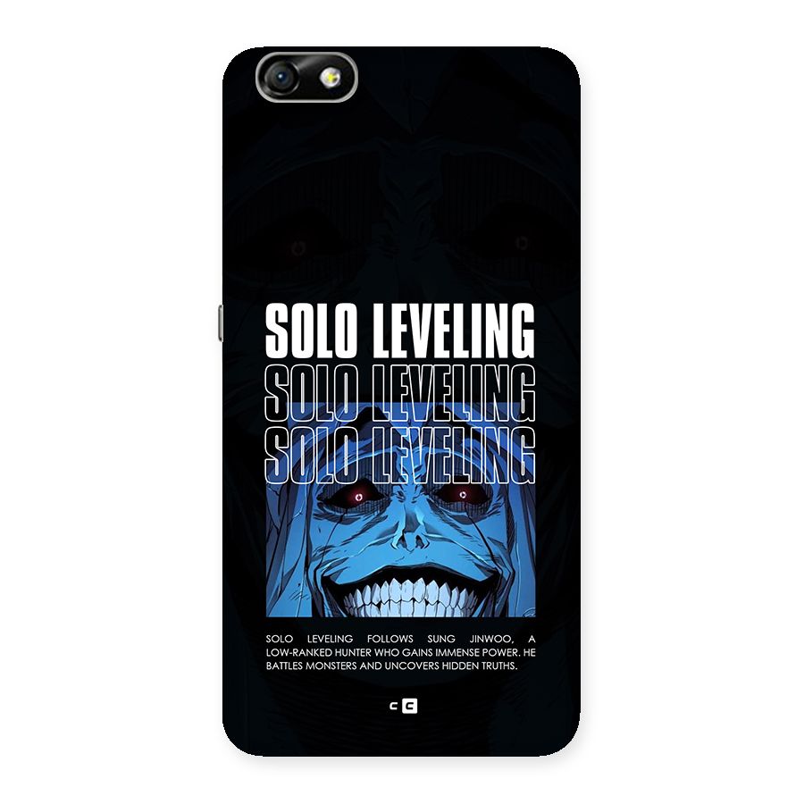 Solo Leveling Typo Back Case for Honor 4X