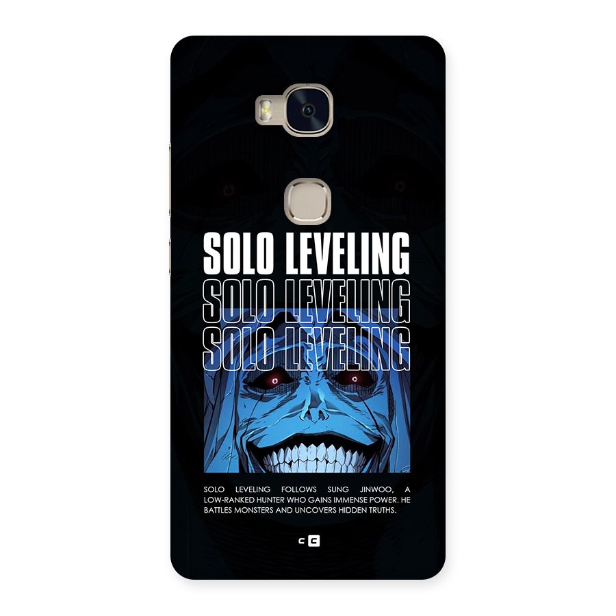Solo Leveling Typo Back Case for Honor 5X