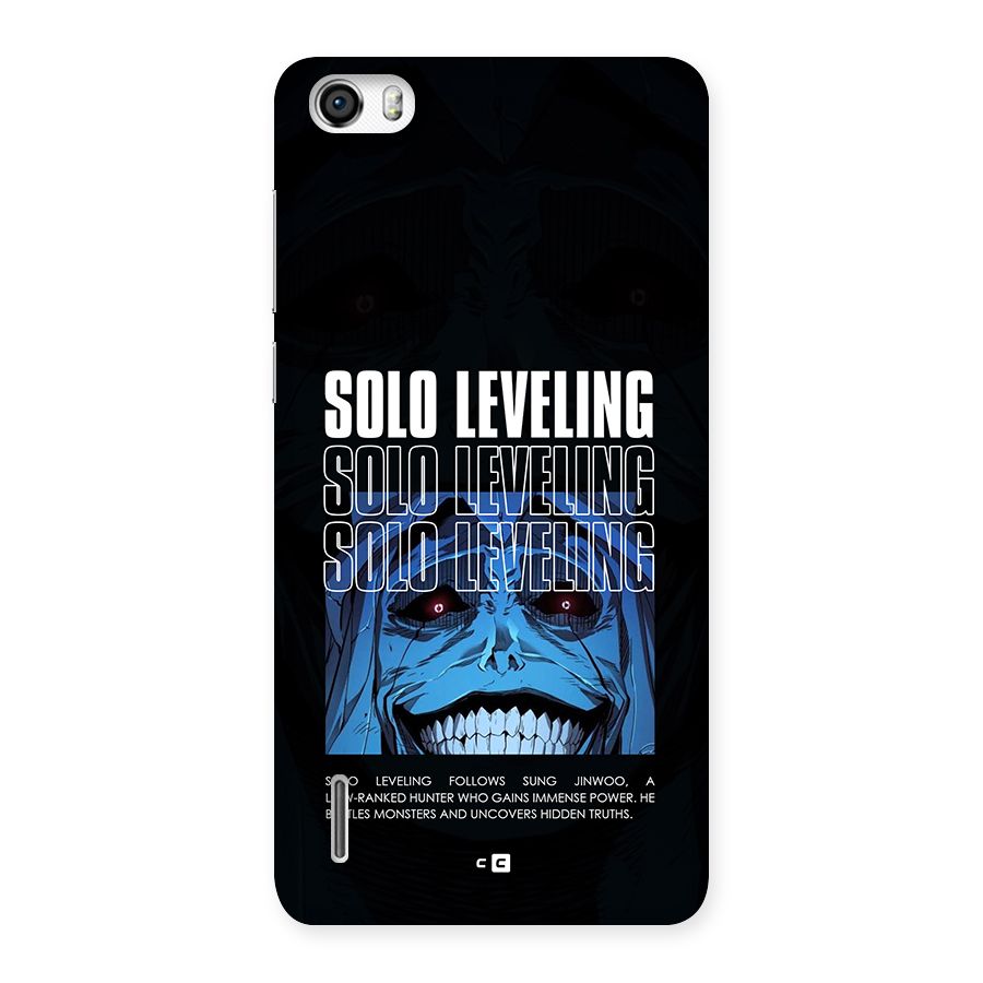 Solo Leveling Typo Back Case for Honor 6