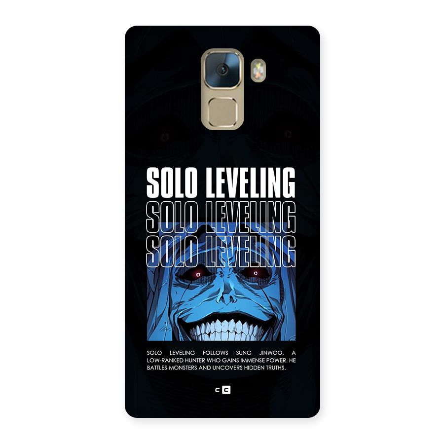 Solo Leveling Typo Back Case for Honor 7