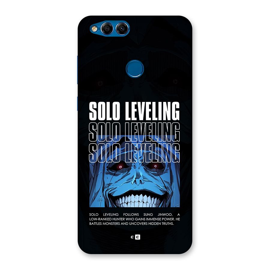 Solo Leveling Typo Back Case for Honor 7X