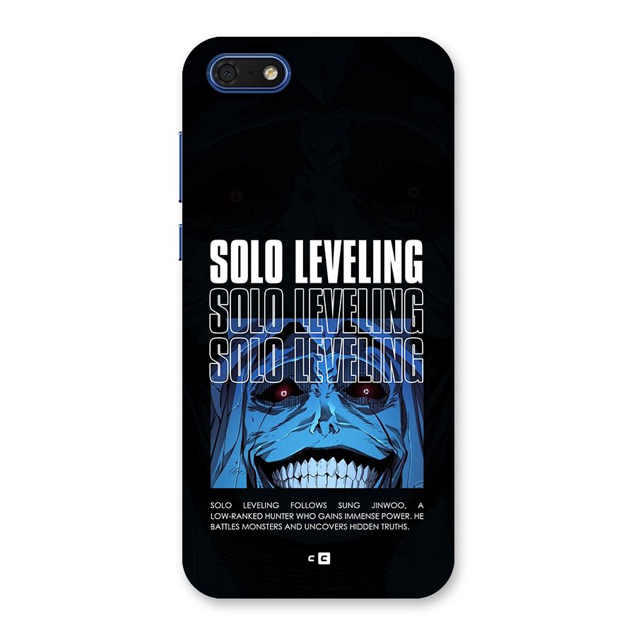 Solo Leveling Typo Back Case for Honor 7s