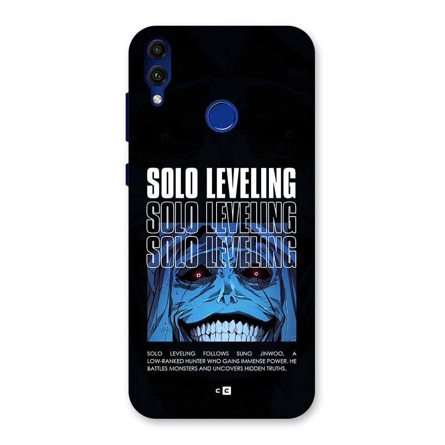 Solo Leveling Typo Back Case for Honor 8C