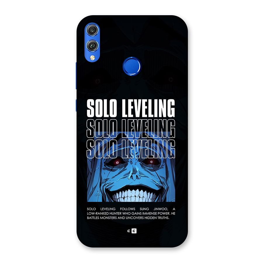 Solo Leveling Typo Back Case for Honor 8X