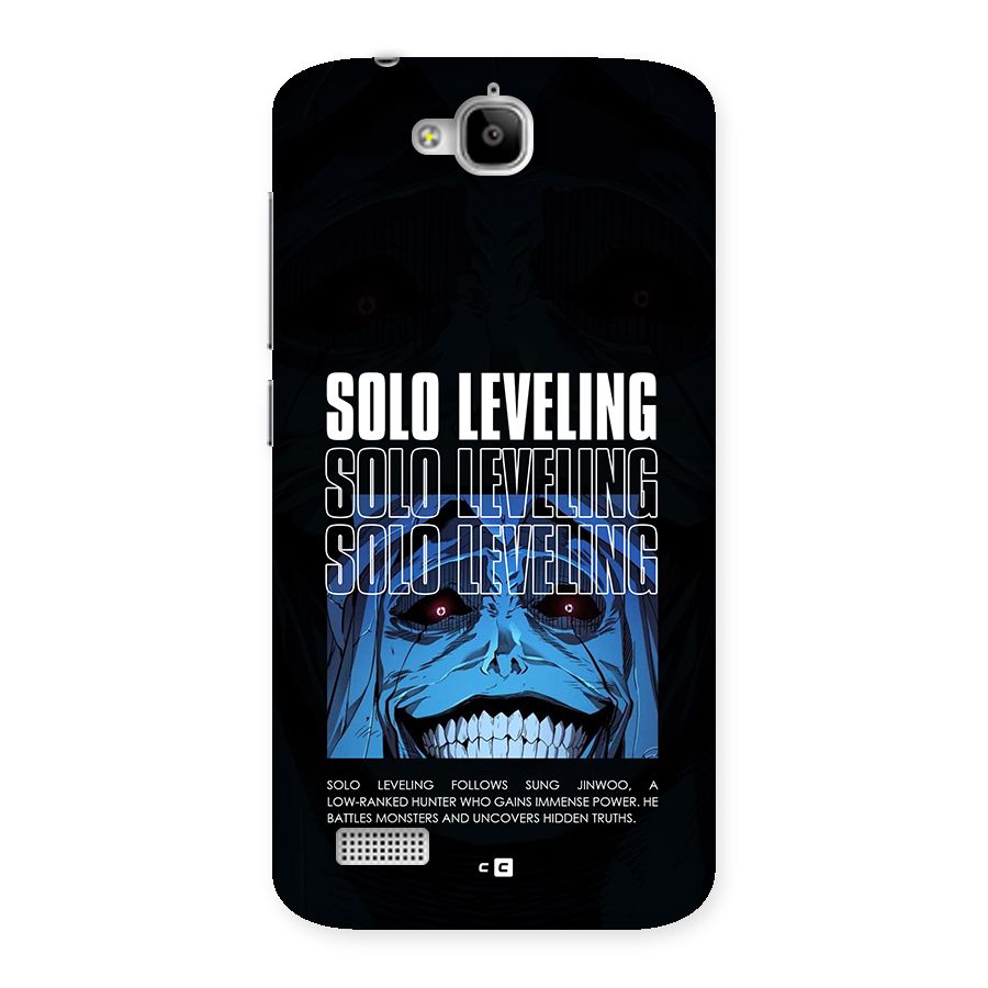 Solo Leveling Typo Back Case for Honor Holly
