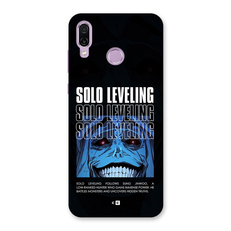 Solo Leveling Typo Back Case for Honor Play