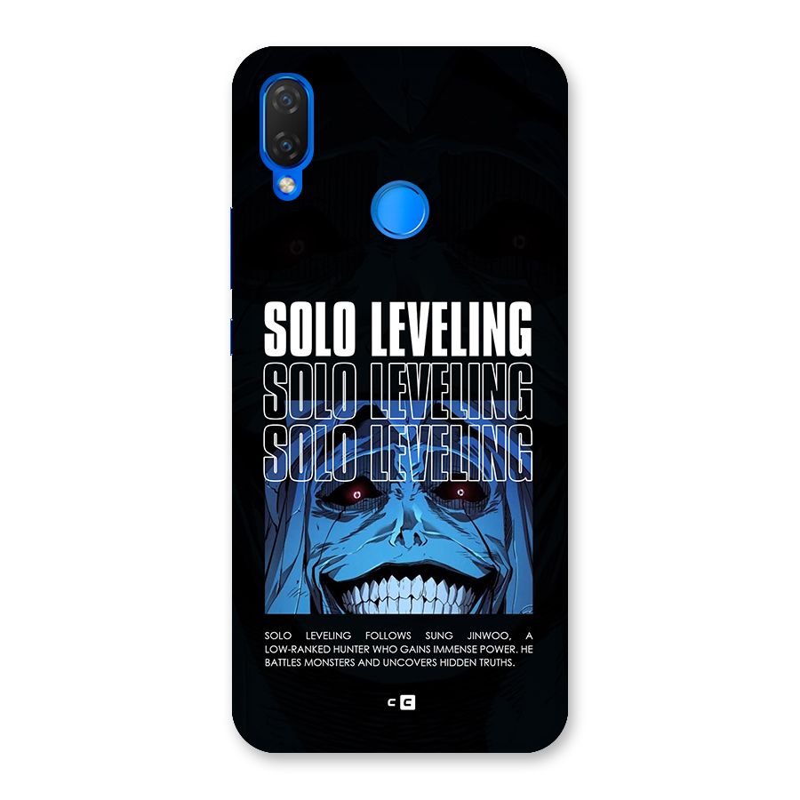 Solo Leveling Typo Back Case for Huawei P Smart Plus
