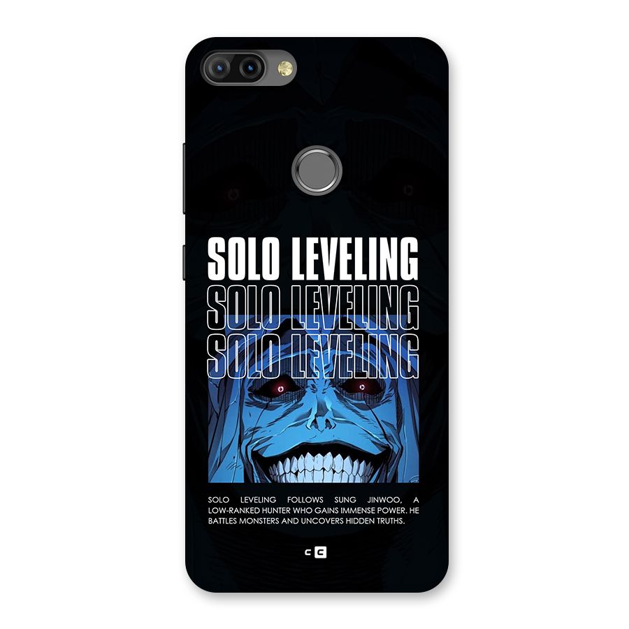 Solo Leveling Typo Back Case for Infinix Hot 6 Pro
