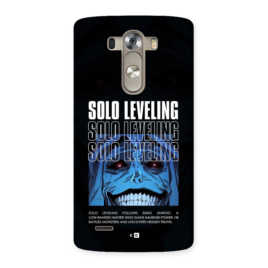 Solo Leveling Typo Back Case for LG G3