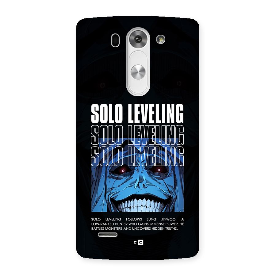 Solo Leveling Typo Back Case for LG G3 Beat