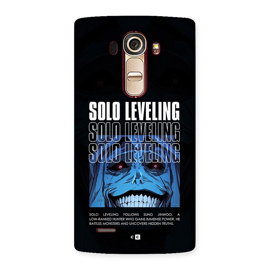 Solo Leveling Typo Back Case for LG G4
