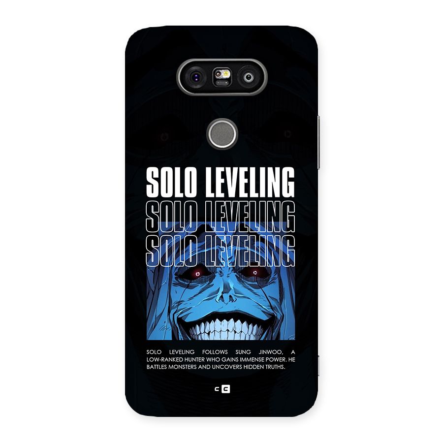 Solo Leveling Typo Back Case for LG G5
