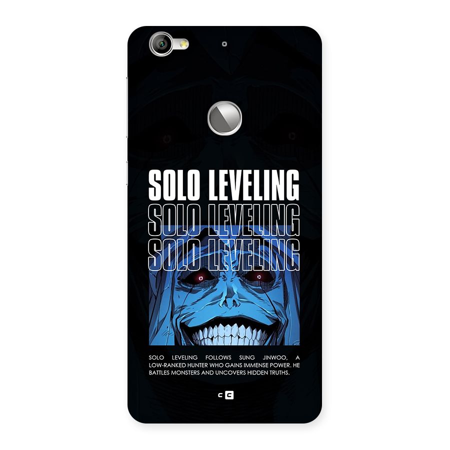Solo Leveling Typo Back Case for Le 1S