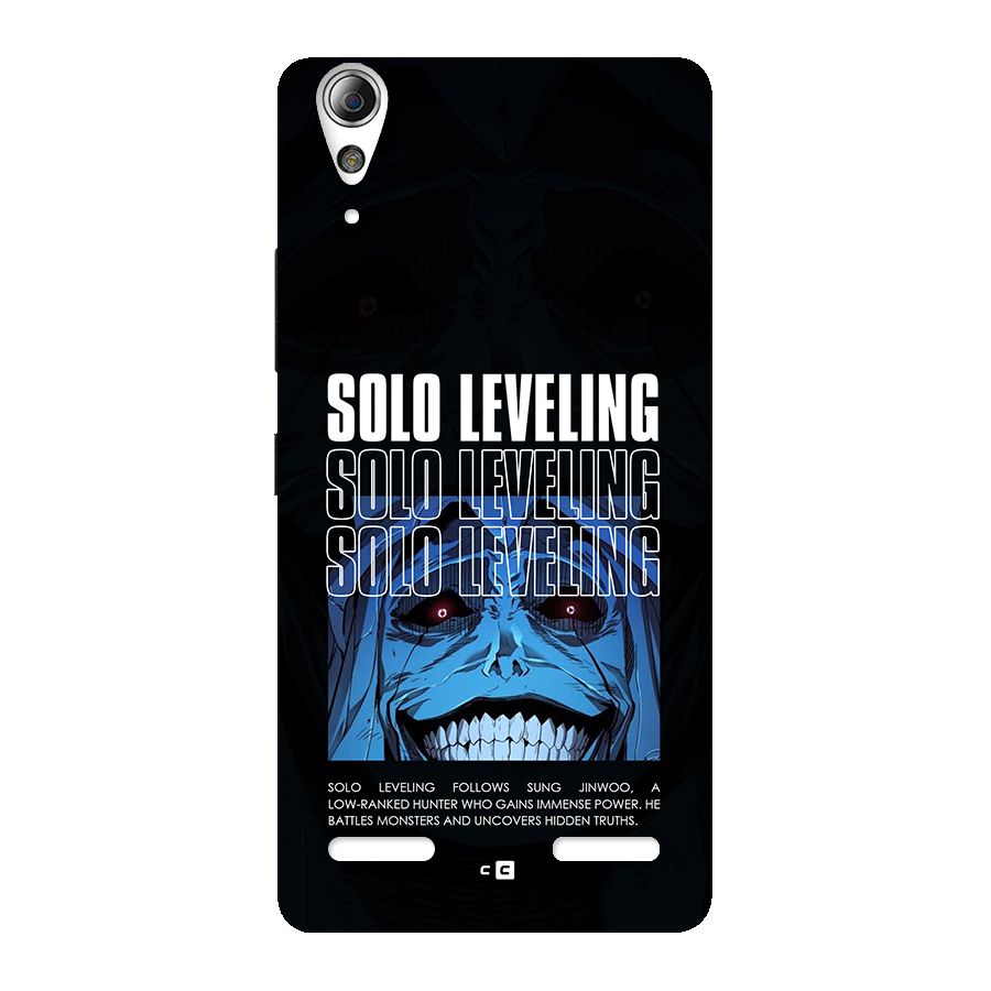 Solo Leveling Typo Back Case for Lenovo A6000 Plus
